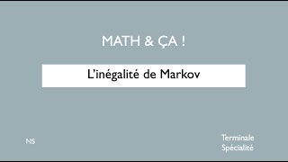 Linégalité de Markov [upl. by Lashonde]