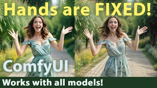 ComfyUI  Hands are finally FIXED This solution works with all models [upl. by Nawd]