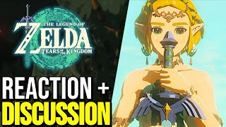 The Legend of Zelda Tears of the Kingdom Final Trailer LIVE REACTION  DISCUSSION [upl. by Rodgiva]