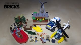 Lego City 60068 Crooks Hideout Speed Build Review [upl. by Enelime933]