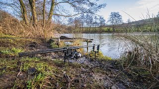 Winter Carp Fishing A Local Day Ticket Lake [upl. by Calvin]