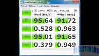 Review Seagate 1TB ST1000LM024 en caja USB 30 [upl. by Klinges882]