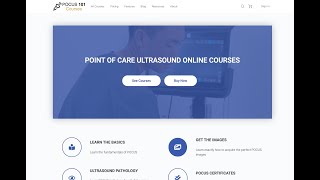 POCUS 101 Courses [upl. by Valerye]