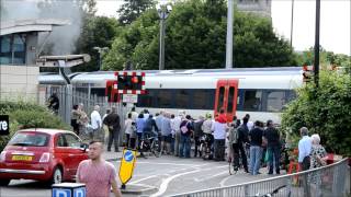 First Steam Train to Stop at Feltham Station in 60 years [upl. by Kronick]