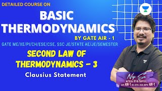 Clausius Statement  Law of thermodynamics  Thermodynamics 20  AIR1 NegiSir [upl. by Royce]