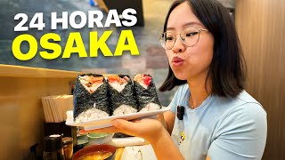 24 HORAS Comiendo en JAPÓN Osaka 😋 [upl. by Lirbij]