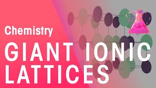 Giant Ionic Structures or Lattices  Properties of Matter  Chemistry  FuseSchool [upl. by Schrader]