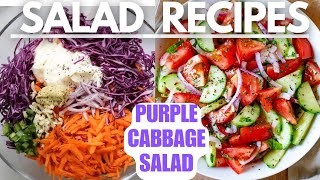 SKINCARE SALAD RECIPE PURPLE CABBAGE Benefits on skin amp GUT healt salad skincaretips saladrecipe [upl. by Ijan984]