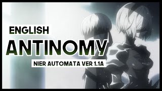 【mew】 quotAntinomyquot amazarashi ║ NieR Automata ver 11a ED ║ Full ENGLISH Cover amp Lyrics [upl. by Dukie]