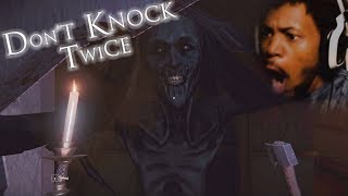 WHY DID WE KNOCK ON THIS LADYS DOOR  Dont Knock Twice [upl. by Zita]