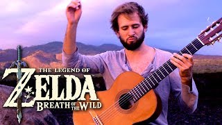 Zelda Breath of the Wild Guitar Cover  Stone Talus Theme  Sam Griffin [upl. by Neeloj]