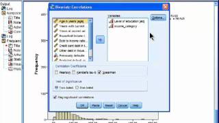 Spearman Correlation  SPSS part 2 [upl. by Noryk872]