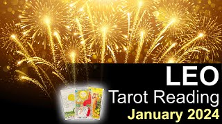 LEO TAROT READING quotITS A YES LEO A COMPROMISE PROVIDES THE RIGHT SOLUTIONquot January 2024 [upl. by Nerrej]