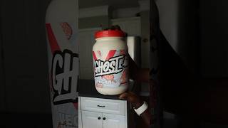 Trying the New Ghost Vegan Flavor  Strawberry Shortcake GhostProtein veganprotein [upl. by Eityak]