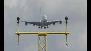 Airbus A380  The First Landing at Heathrow LHR 180506 [upl. by Hobbie]