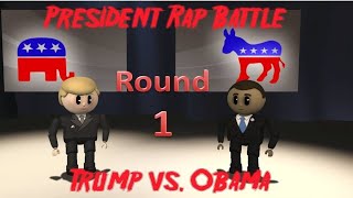 Watz Crackalackin  Rap Battle Trump vs Obama [upl. by Danais353]