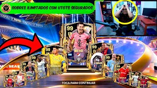 😱 ¿QUE PASA ABRES 1000 SOBRES con ULTIMATE TOTS ASEGURADOS en FC MOBILE [upl. by Aeslehs]