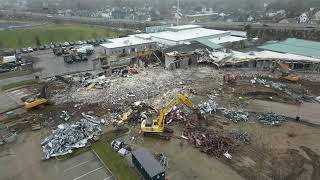 Upper Dublin Township Building Demolition  March 2024 [upl. by Rosenwald]