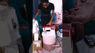 Nouvelle machine  😍 Unboxing et test  Bernette sewampgo 8  chrissyfrofr couture [upl. by Noraha]