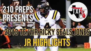 ATH Ricky SealsJones 4 SIGNED LOI TO TEXAS AampM Sealy HS Junior Highlights [upl. by Buford]