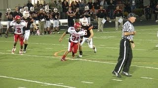 Alonzo Turner 31 LinebackerFullback High School Football Highlights [upl. by Darahs]