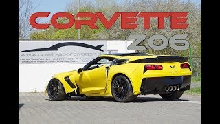 Unfall Corvette Z06 Unfallwagen Targa 2018 V8 [upl. by Ragas]