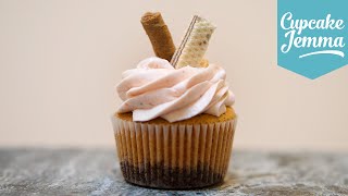 How to Make Neapolitan Cupcakes  Cupcake Jemma [upl. by Nyroc]