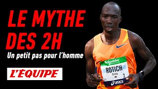 Un petit pas pour lhomme  le mythe des 2h  Marathon  Documentaire L’Equipe Explore 2021 [upl. by Ellah837]