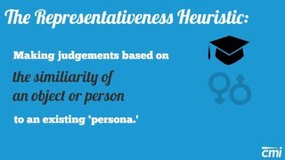 Representativeness Heuristic [upl. by Thilde958]