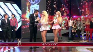 Showmatch 2014  ¡Igual que a Vicky A Fátima Florez también se le cayó la peluca [upl. by Nattie673]