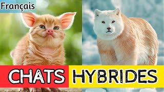 Si tous les Animaux étaient des CHATS 😻 Chats Hybrides Inconnus [upl. by Zosema]