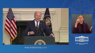 President Biden Delivers Remarks on the Emergency National Security Supplemental Appropriations Act [upl. by Elicia]