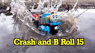 Slow Motion Crashes and B Roll 15  Thomas amp Friends [upl. by Small936]