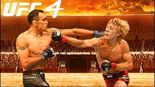 Tony Ferguson vs Paddy Pimblett Fight Simulation  Prediction [upl. by Rehpotsrik]