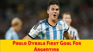 Paulo Dybala vs Mexico ♚First Goal For Argentina♚ 21112018 [upl. by Izawa]