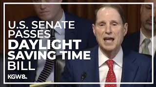 Senate passes bill to make daylight saving time permanent [upl. by Tarryn328]