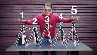 Best 5 travel tripods of 2024 [upl. by Yelbmik]