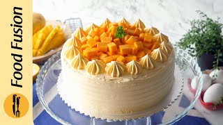 Mango Cake Recipe By Food Fusion [upl. by Erroll]