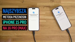 Najszybszy sposób na przeniesienie danych z iPhonea 15 Pro Max na nowego iPhonea 16 Pro Max [upl. by Erikson671]