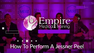 Facial Aesthetics  How To Perform A Jessner Peel  Empire Medical Training [upl. by Seidler291]