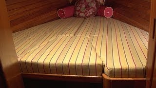 How to Make VBerth Cushions [upl. by Enneyehc]