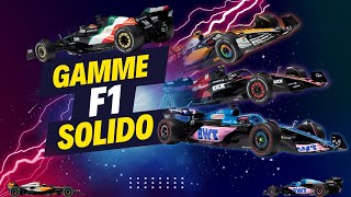 🏁Présentation de la Gamme F1 au 118 🏎️  SOLIDO  🏁 [upl. by Moll]