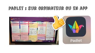 Padlet pour partager ses documents de cours [upl. by Banerjee]