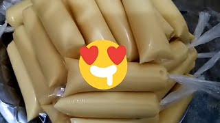 Mango Ice Candy RecipeHow to make Mango Ice Candy YENTAMBAYAN [upl. by Abas]