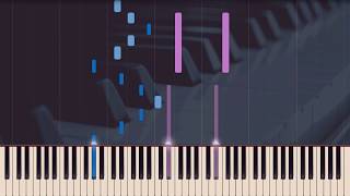 Frédéric Chopin  Nocturne No 1 in B flat Minor Op 9 Synthesia [upl. by Ekul]