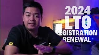 LTO Motorcycle Registration Renewal 2024 of my ADV 160 [upl. by Sallee]