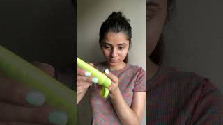 Trying out Kriti Sanon’s Hyphen Sunscreen sunscreen sunscreenreview hyphen [upl. by Yanat263]