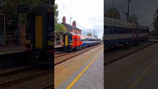 158863 away from Wainfleet  shorts class158 railway [upl. by Festatus]