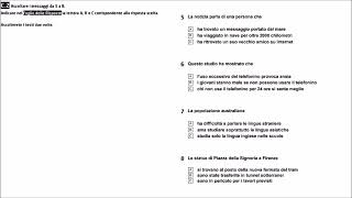 CELI 2 B1  marzo 2018  Ascolto con le soluzioni [upl. by Aden]