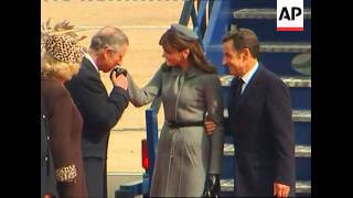 President Sarkozy begins state visit to UK [upl. by Emanuele]